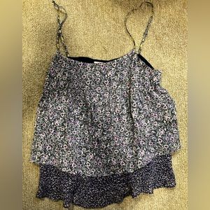 Floral tank top